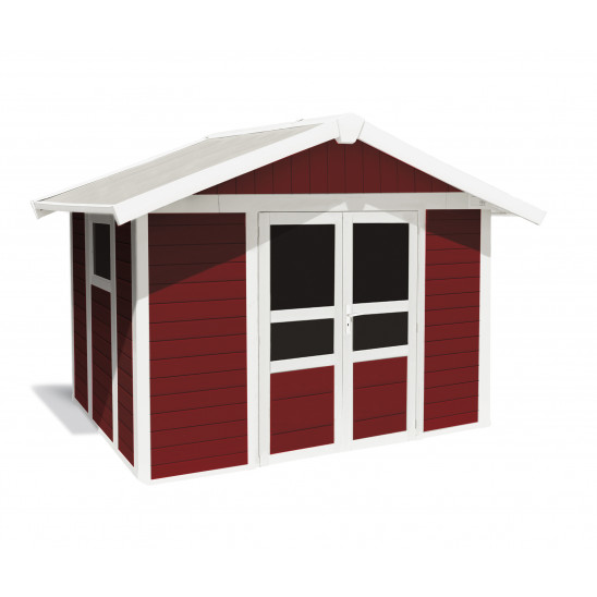 Basic Home Garden Shed 7,5 m² Red