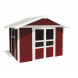 Basic Home Garden Shed 7,5 m² Red-2
