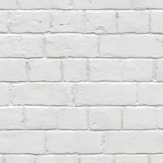 Element 3D White brick decorative wall panels