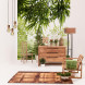Element 3D Bamboo & Water decorative wall set-2