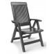 Fidji garden easy armchair with adjustable backrest-1