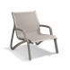 Sunset low garden chair with armrests-1