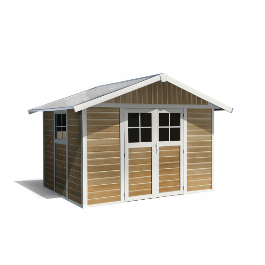 7.5 m² ‘Sherwood Deco’ garden sheds