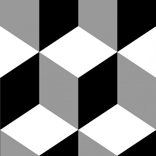 Kube Square adhesive tiles