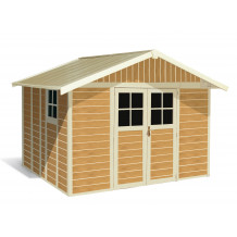 11 m² ‘Sherwood Deco’ garden sheds