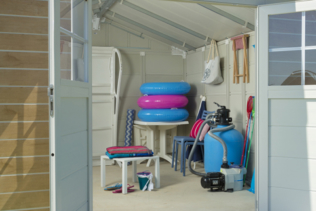 Garden shed: how to keep it tidy?